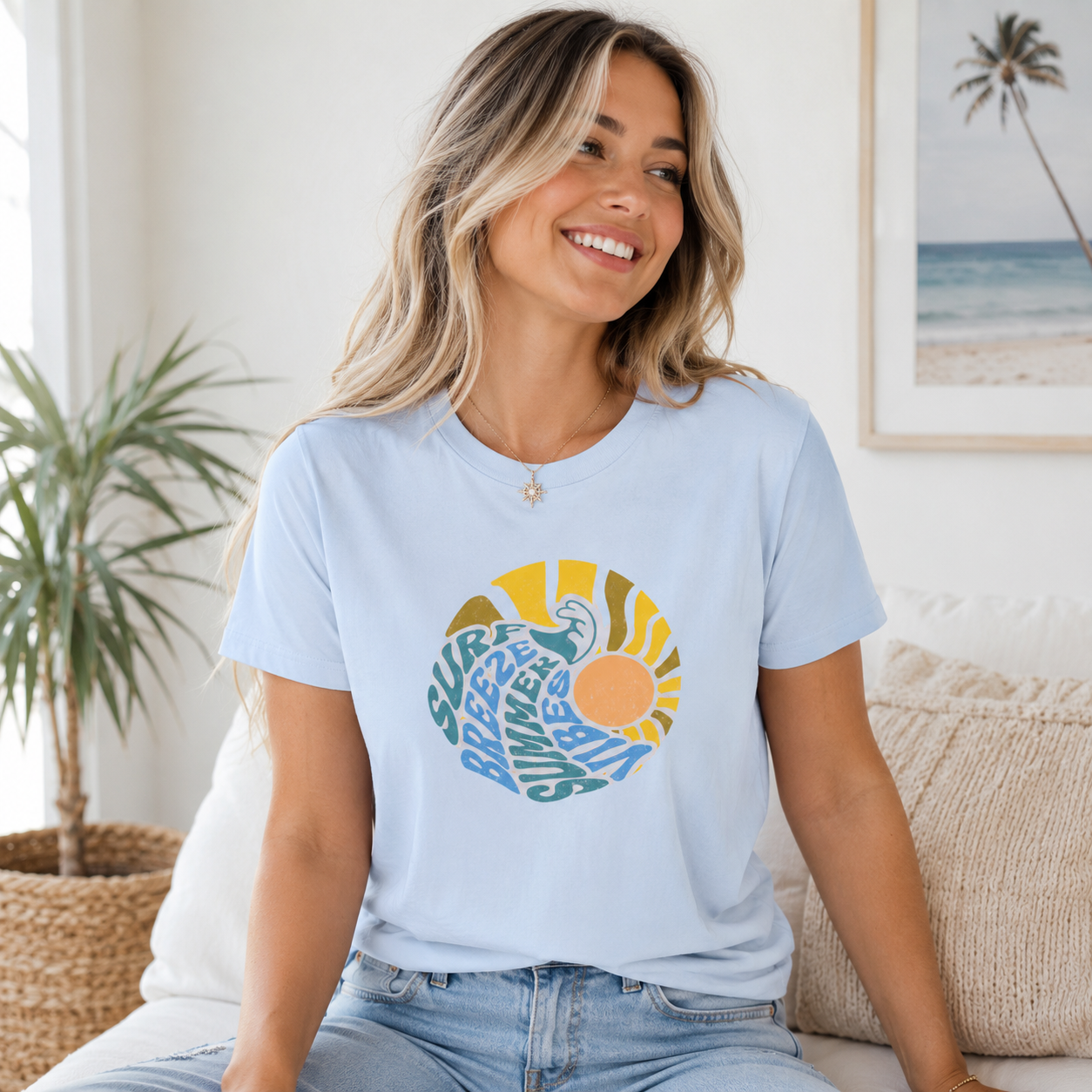 Retro Beach Vibes T-Shirt