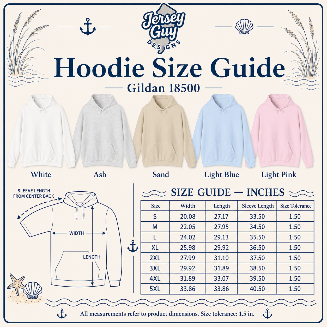 Lavallette NJ Greetings Hoodie