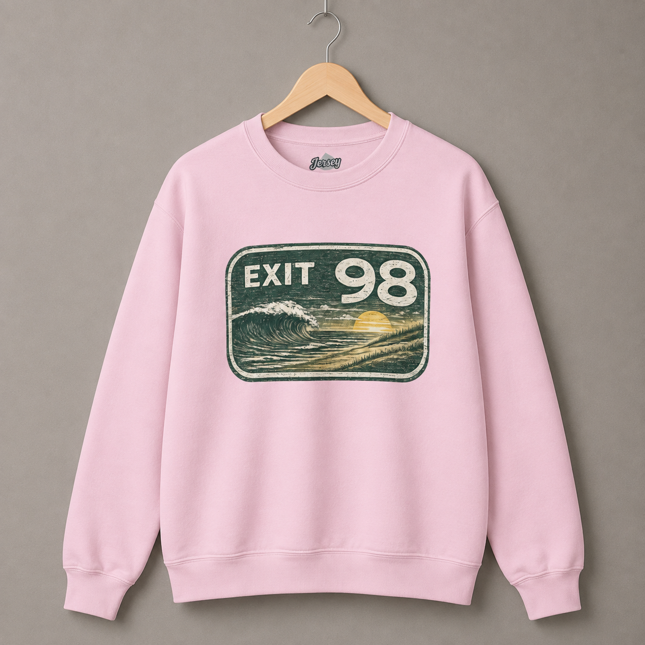 Exit 98 Wave Crewneck Sweatshirt