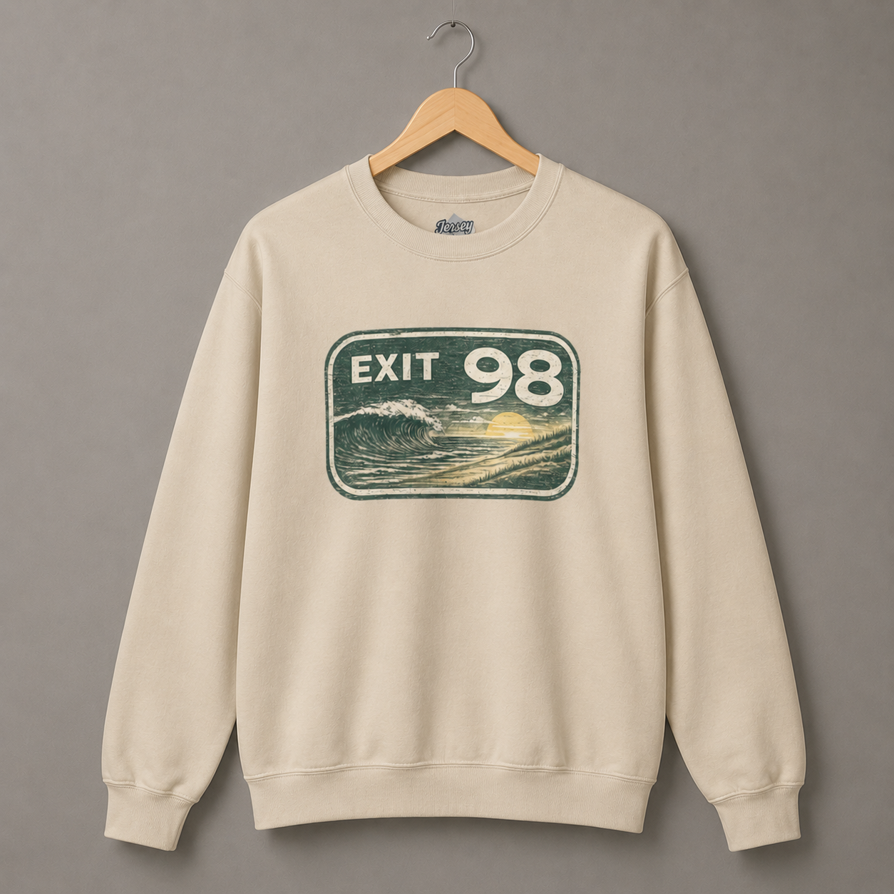 Exit 98 Wave Crewneck Sweatshirt