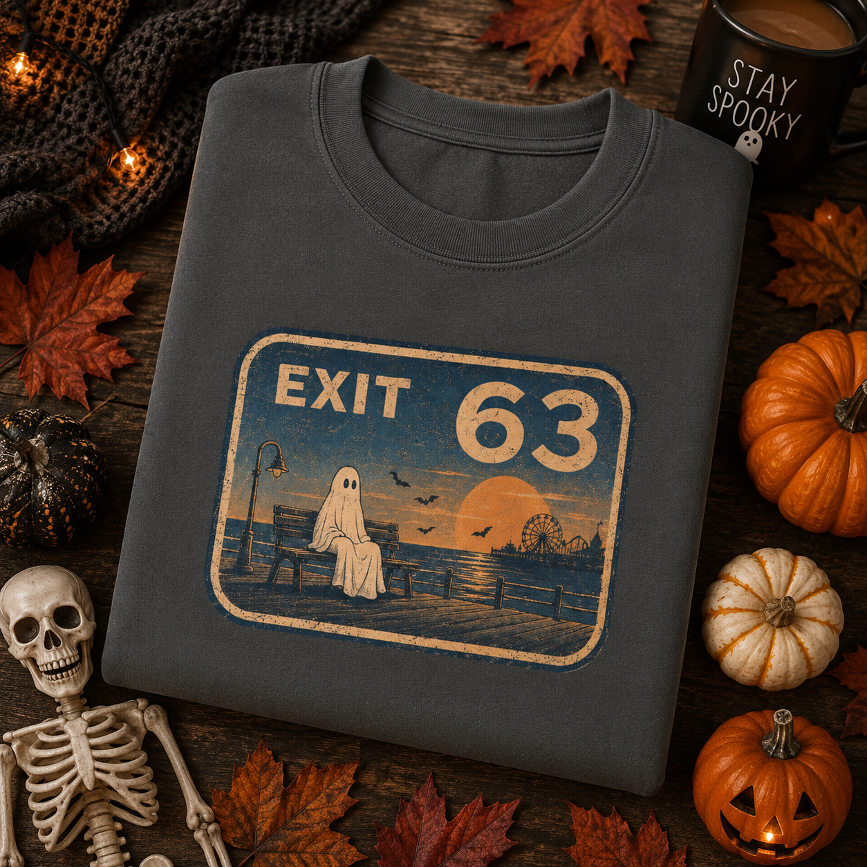 Exit 63 Spooky Season Crewneck