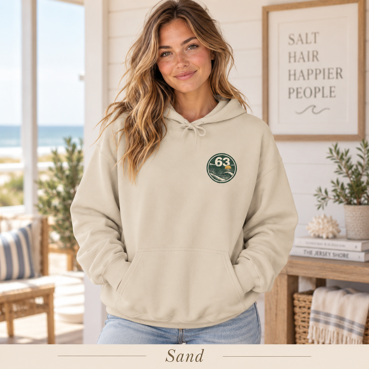Exit 63 Long Beach Island Hoodie