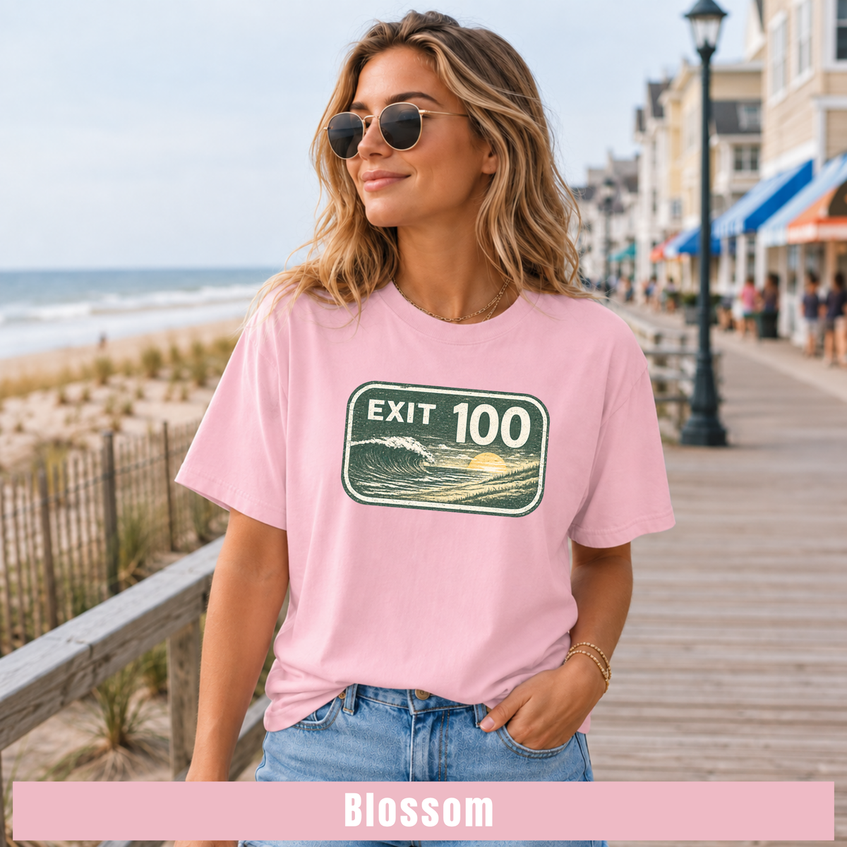 Exit 100 Ocean Grove & Bradley Beach  T Shirt
