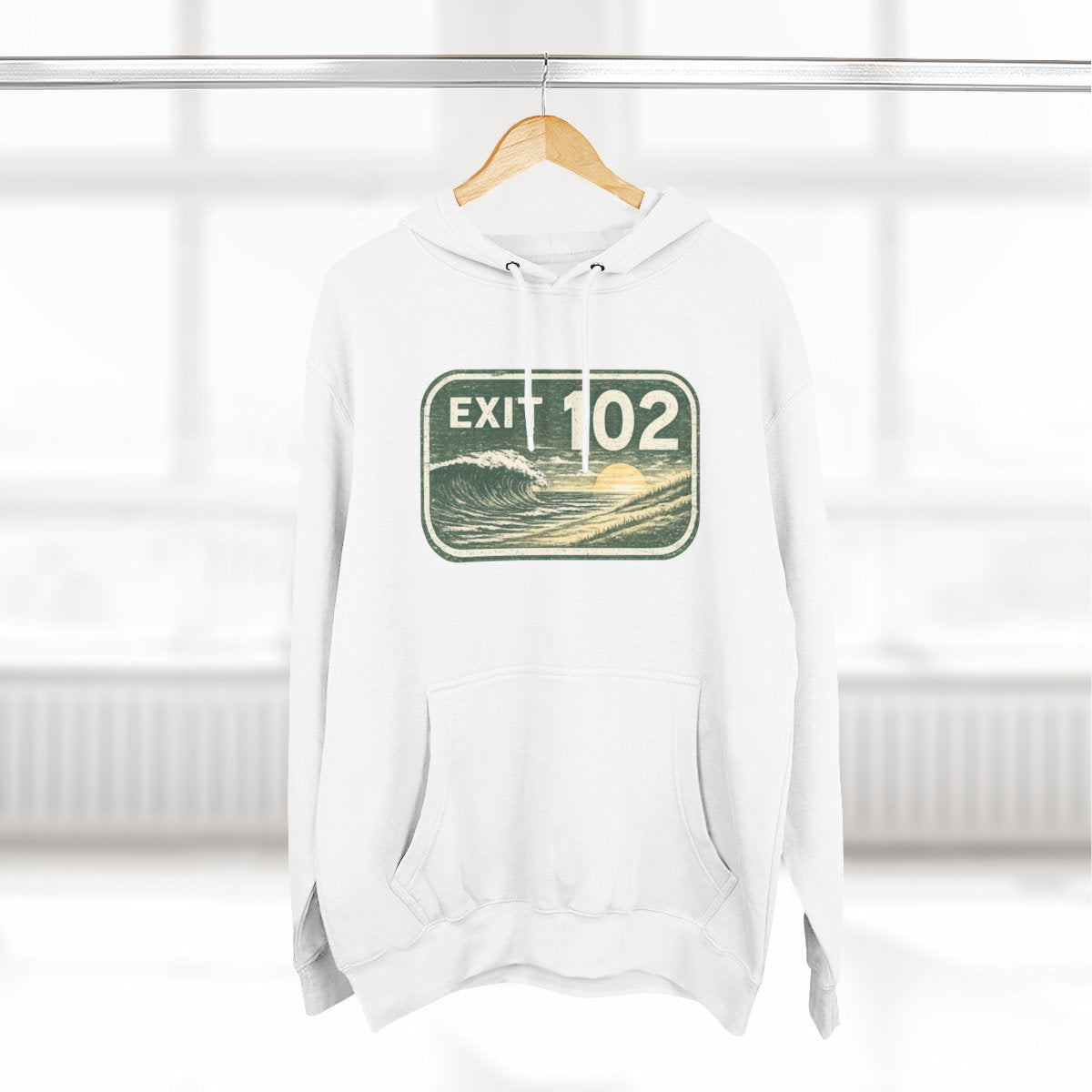 Exit 102 Asbury Park Premium Fleece Hoodie