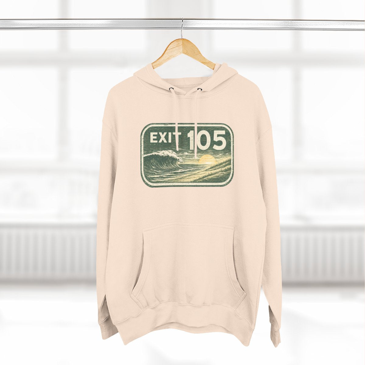 Exit 105 Long Branch Premium Fleece Hoodie