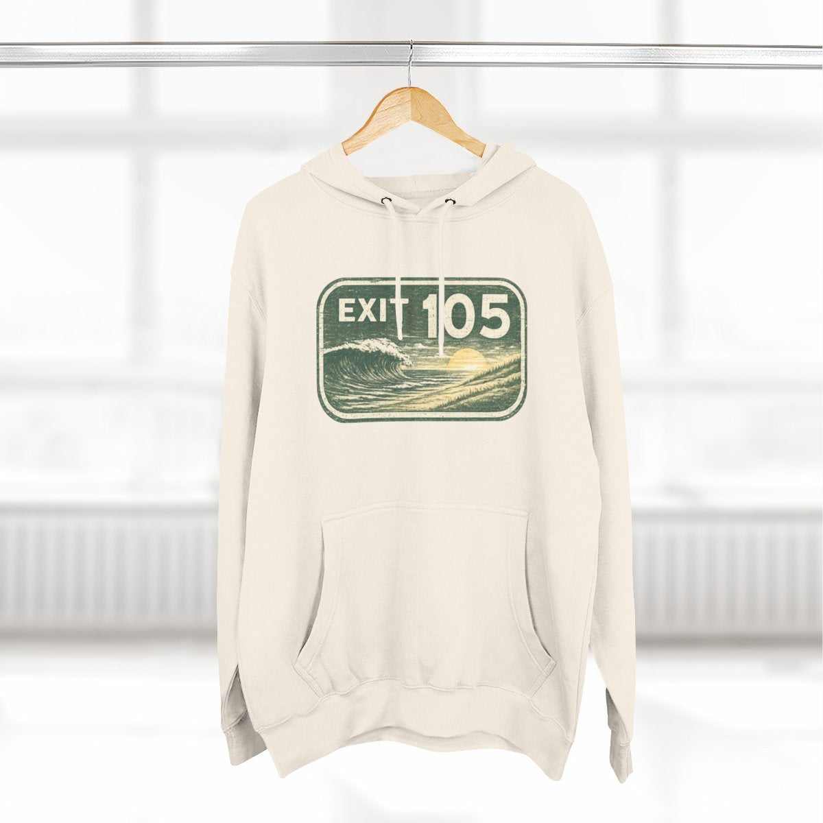 Exit 105 Long Branch Premium Fleece Hoodie