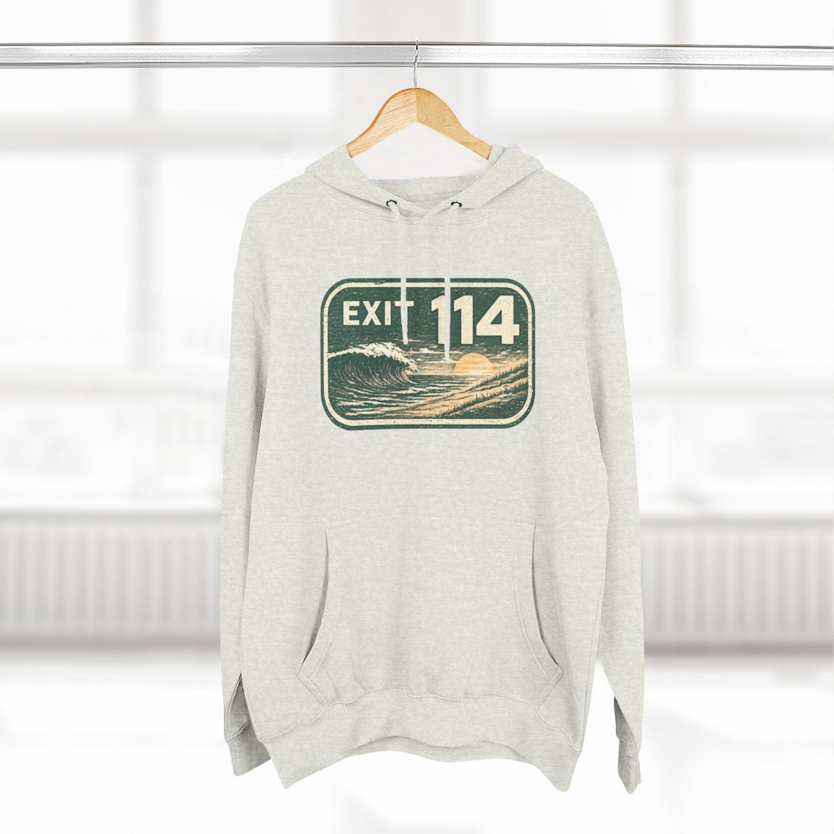 Exit 114 Holmdel / Middletown NJ  Premium Fleece Hoodie