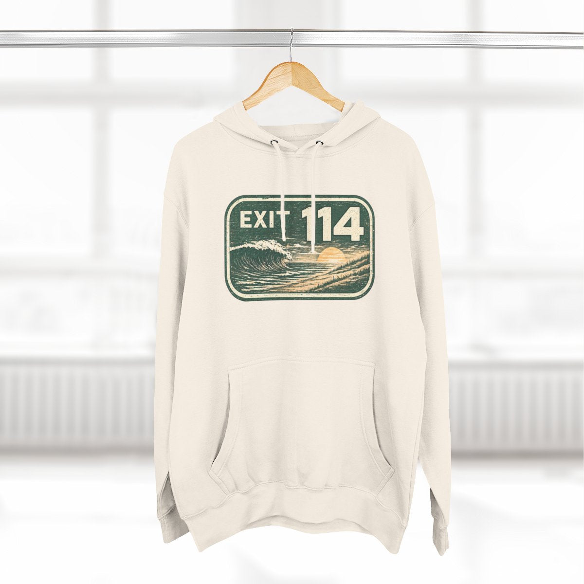 Exit 114 Holmdel / Middletown NJ  Premium Fleece Hoodie