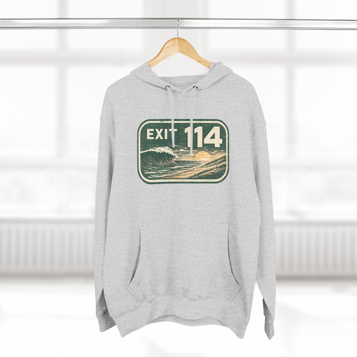 Exit 114 Holmdel / Middletown NJ  Premium Fleece Hoodie