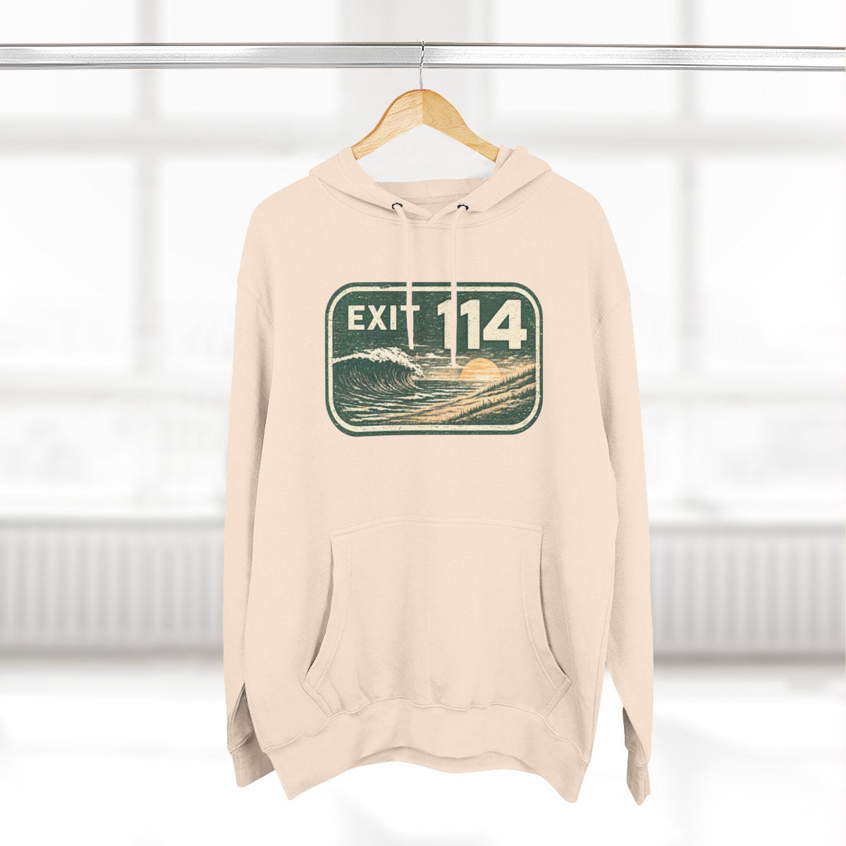 Exit 114 Holmdel / Middletown NJ  Premium Fleece Hoodie