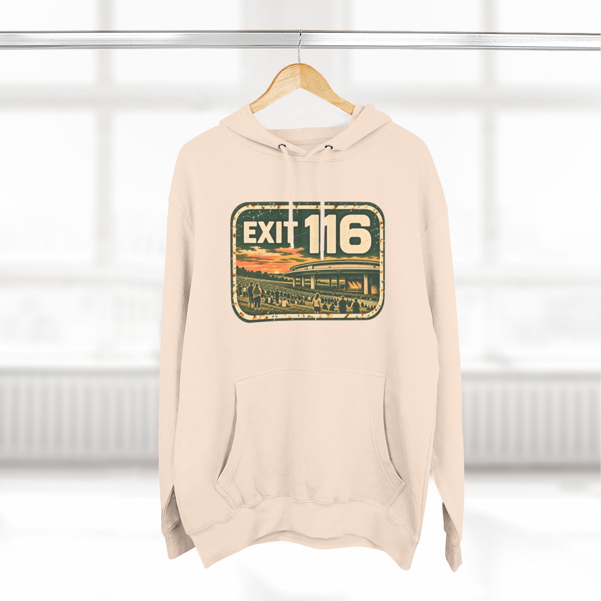 Exit 116 PNC Bank Arts Center NJ  Premium Fleece Hoodie