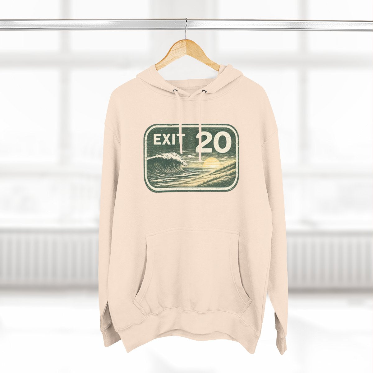 Exit 20 Upper Township / Route 50 NJ  Premium Fleece Hoodie
