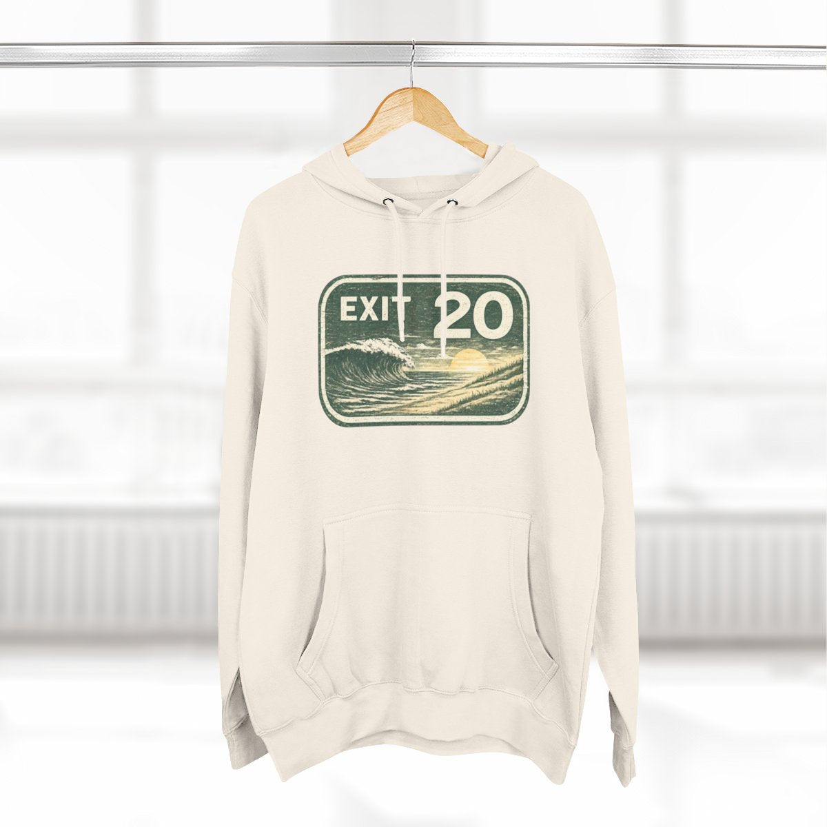 Exit 20 Upper Township / Route 50 NJ  Premium Fleece Hoodie