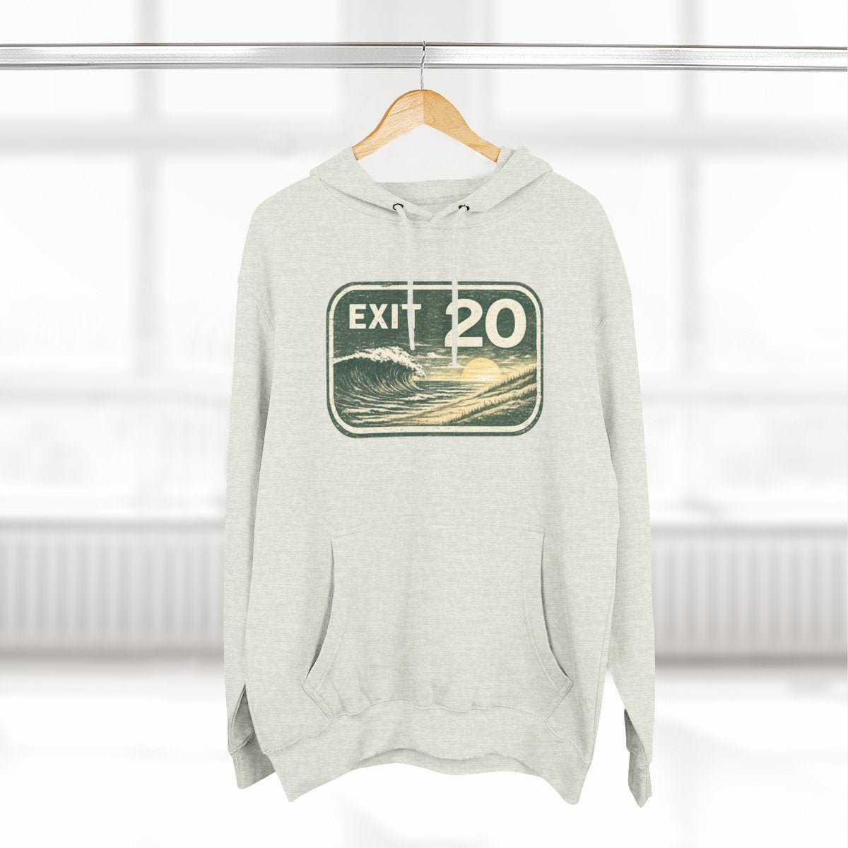 Exit 20 Upper Township / Route 50 NJ  Premium Fleece Hoodie