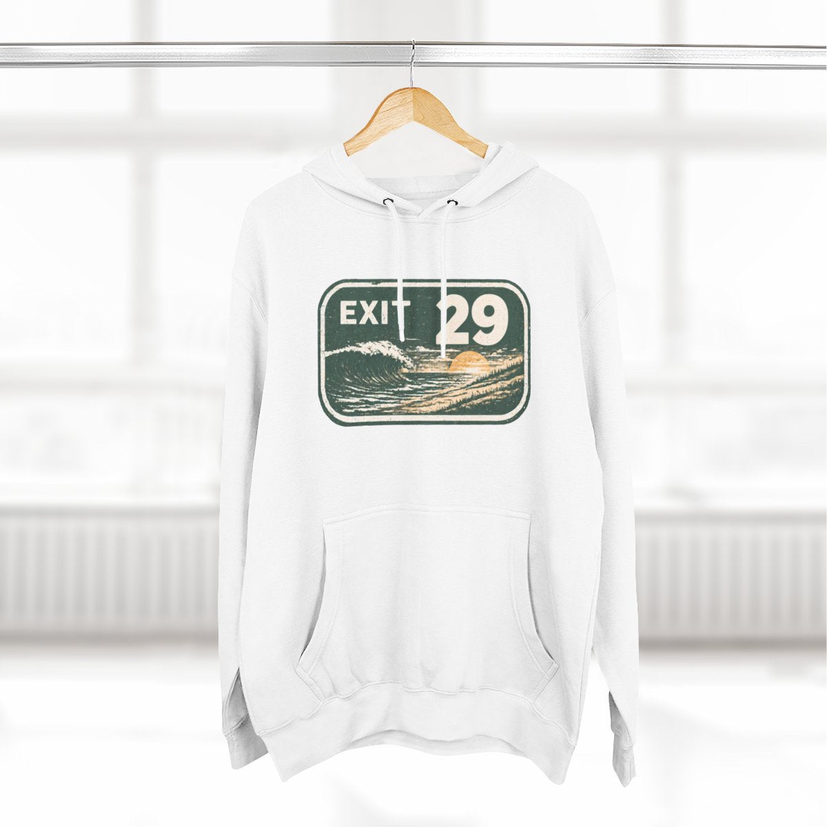 Exit 29 Ocean City Premium Fleece Hoodie