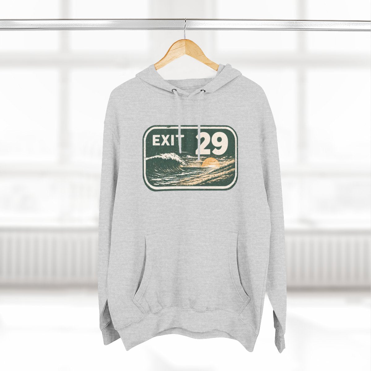 Exit 29 Ocean City Premium Fleece Hoodie