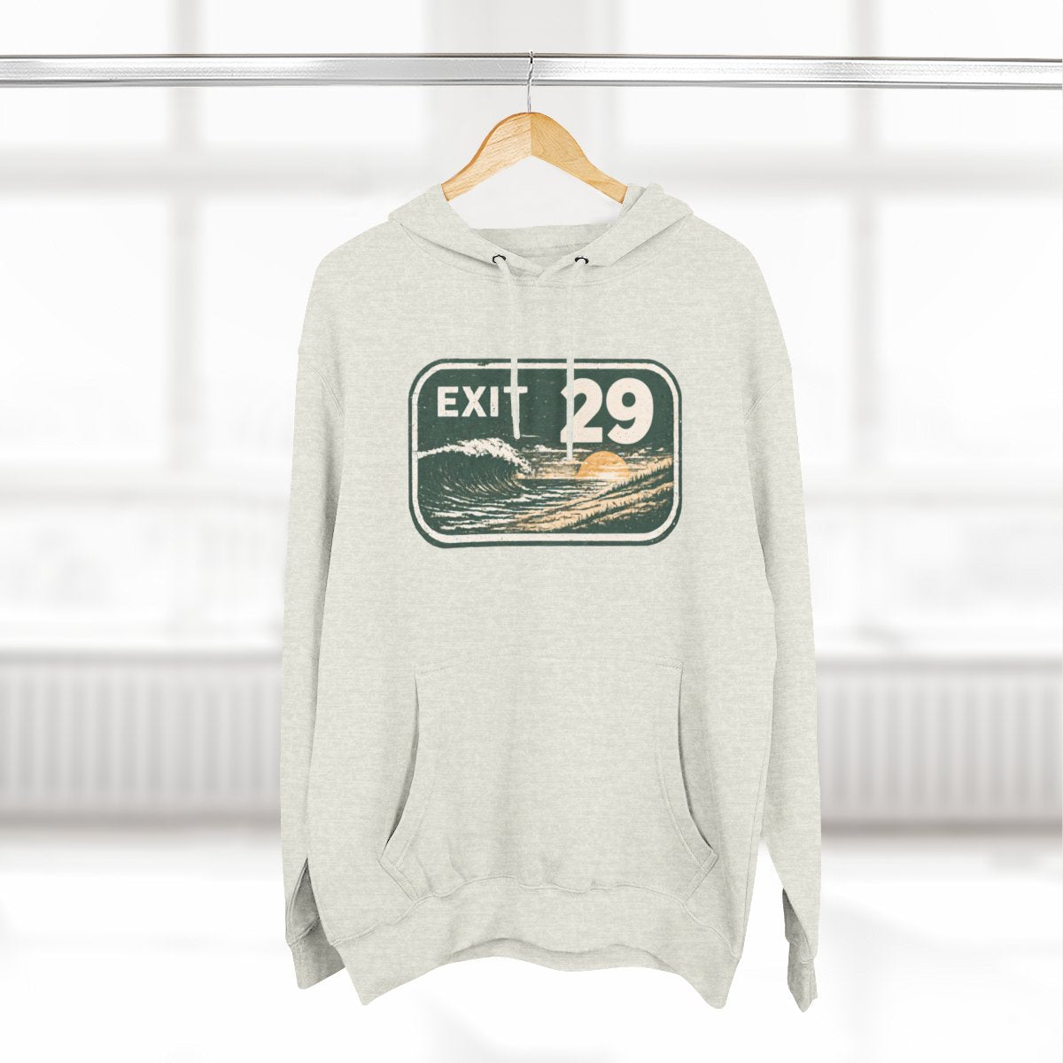 Exit 29 Ocean City Premium Fleece Hoodie