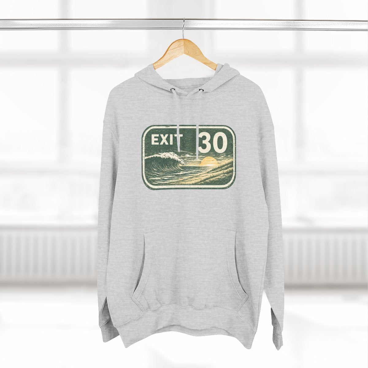 Exit 30 Ocean City Premium Fleece Hoodie
