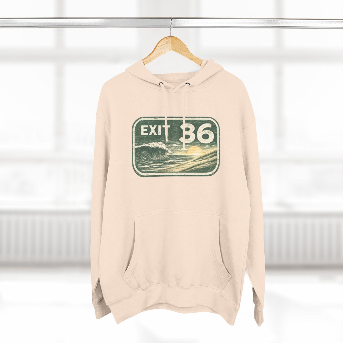 Exit 36 Margate City Premium Fleece Hoodie