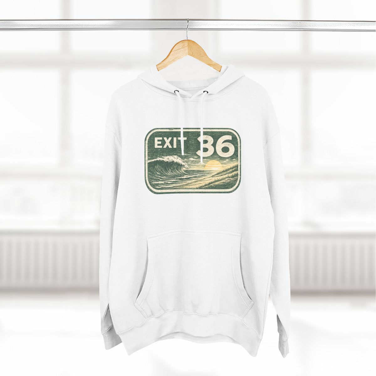Exit 36 Margate City Premium Fleece Hoodie