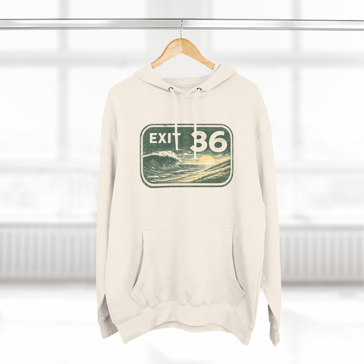 Exit 36 Margate City Premium Fleece Hoodie
