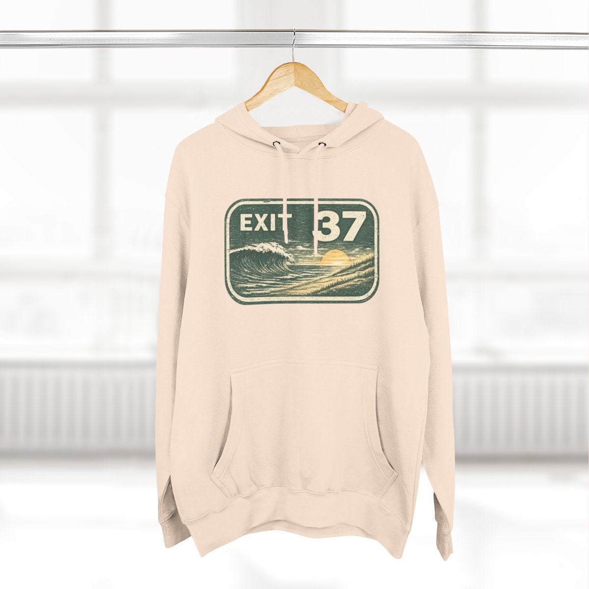 Exit 37 Pleasantville / Atlantic City NJ  Premium Fleece Hoodie