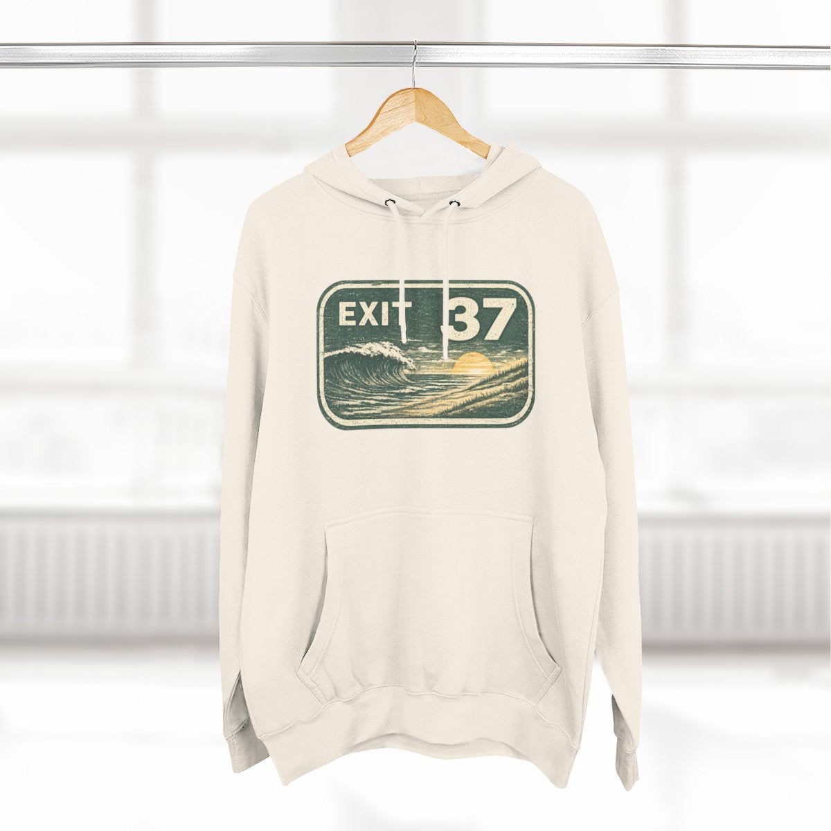 Exit 37 Pleasantville / Atlantic City NJ  Premium Fleece Hoodie