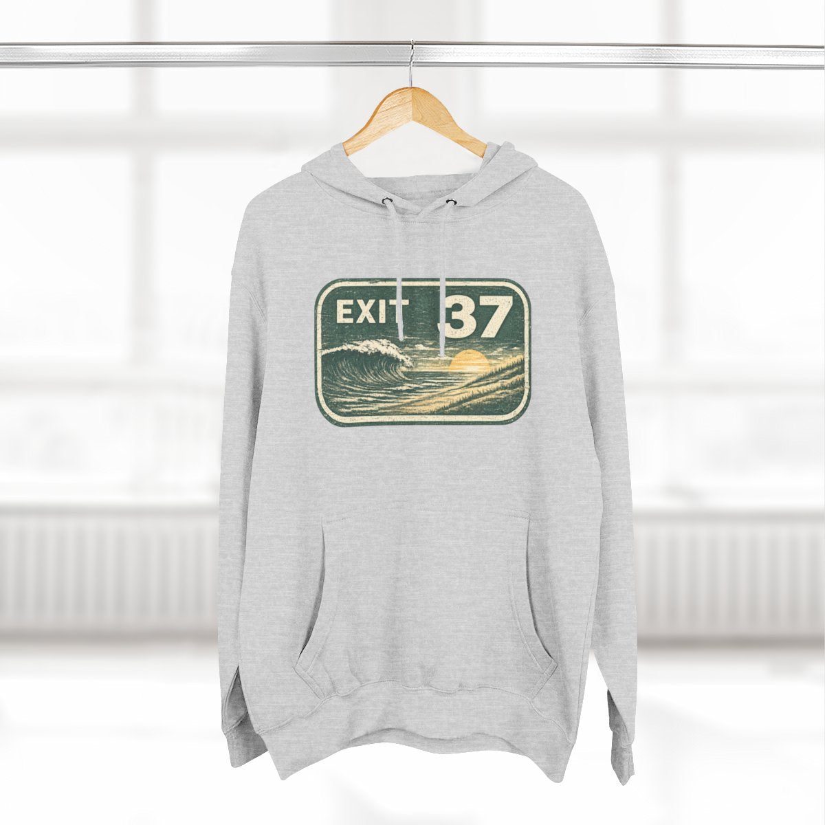 Exit 37 Pleasantville / Atlantic City NJ  Premium Fleece Hoodie