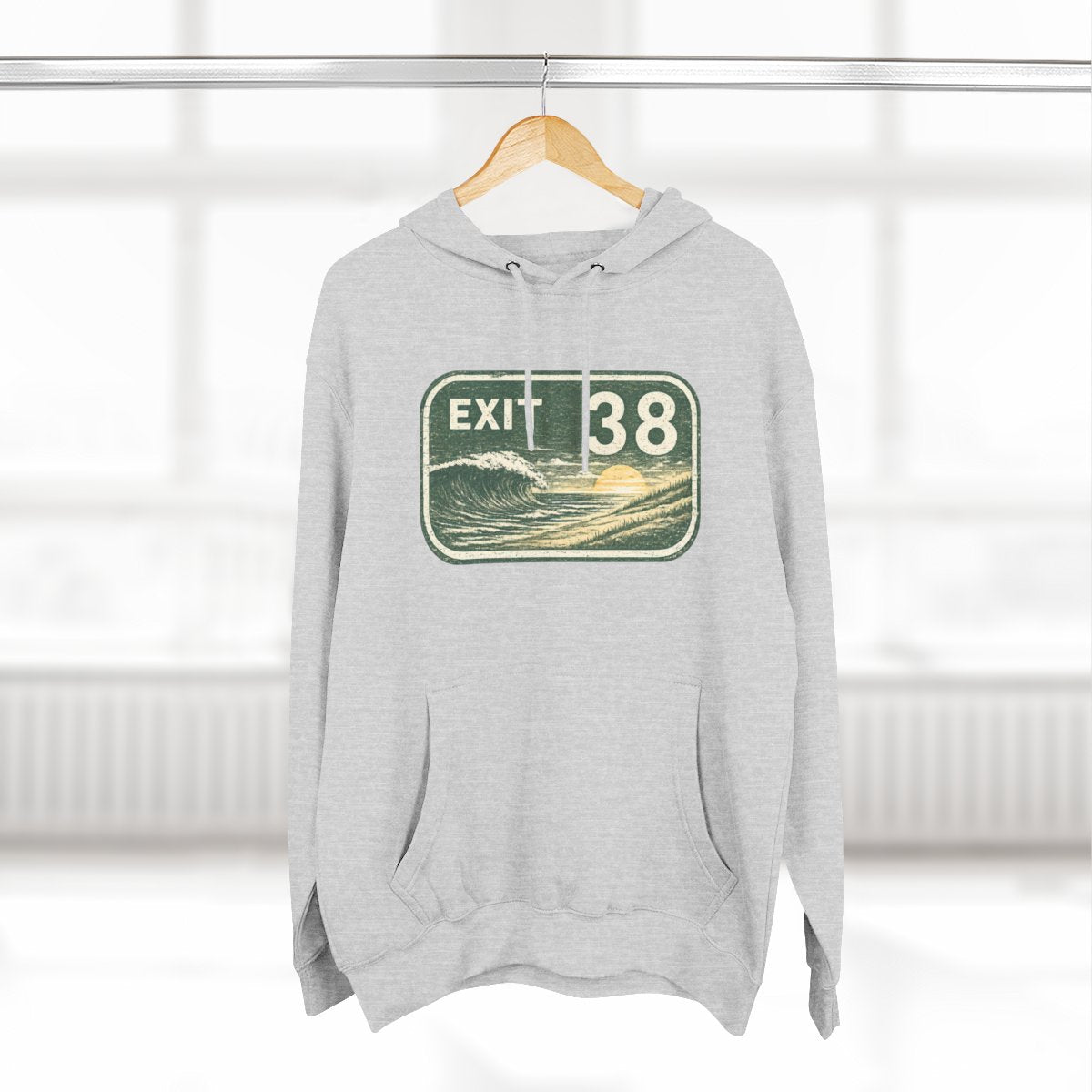 Exit 38 Atlantic City Premium Fleece Hoodie