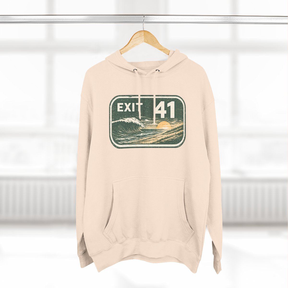 Exit 41 Galloway / Pomona NJ  Premium Fleece Hoodie