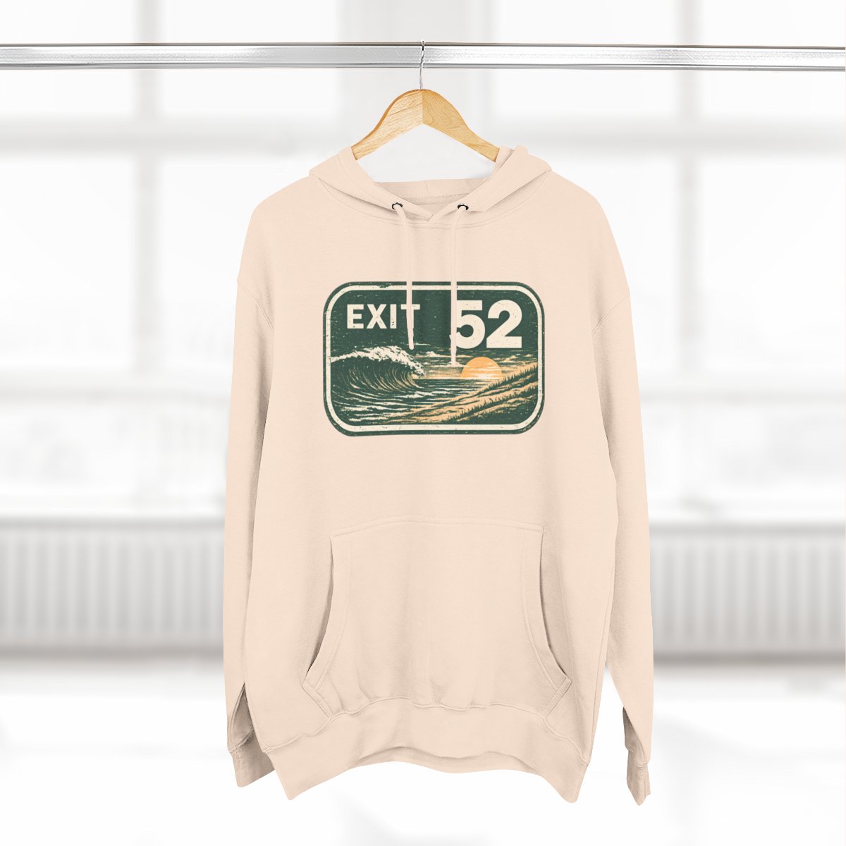 Exit 52 New Gretna NJ  Premium Fleece Hoodie