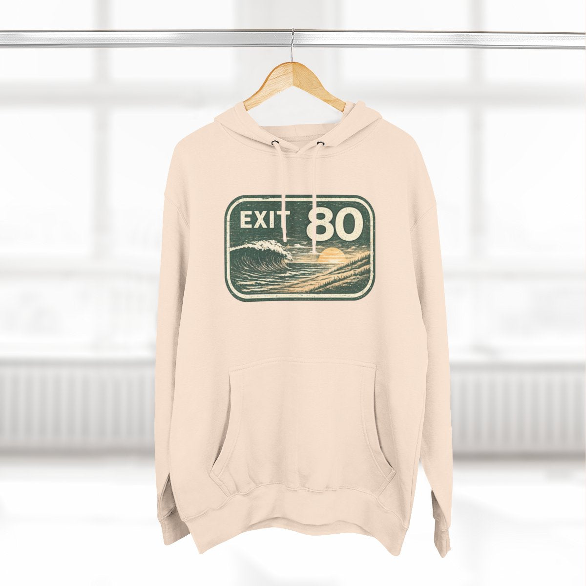 Exit 80 Beachwood / South Toms River NJ  Premium Fleece Hoodie