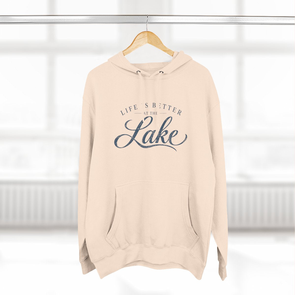 Life Is Better at the Lake Premium Fleece Hoodie