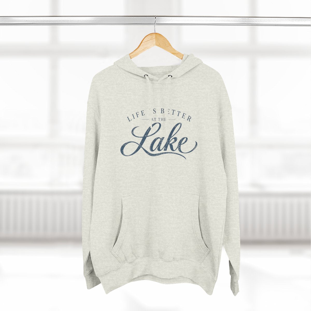 Life Is Better at the Lake Premium Fleece Hoodie