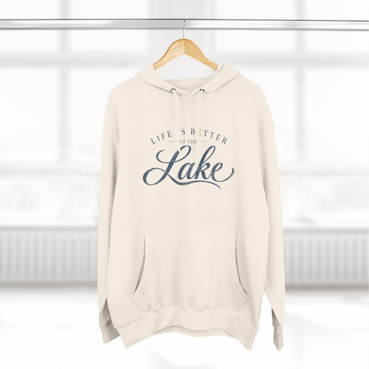 Life Is Better at the Lake Premium Fleece Hoodie